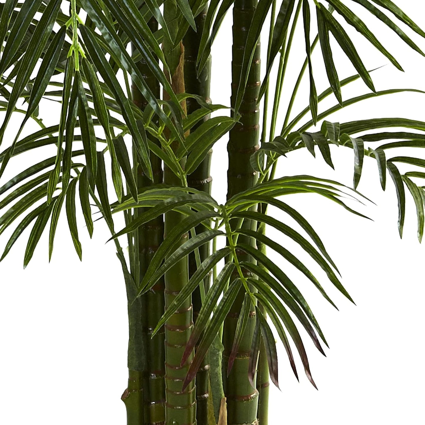 Modern home decor featuring an Areca Artificial Palm Tree, creating a relaxing, tropical vibe in any room